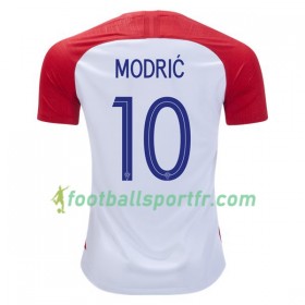 Tenue Croatie Luka Modric 10 Domicile Coupe du monde 2018 Maillot de Foot
