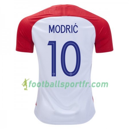 Tenue Croatie Luka Modric 10 Domicile Coupe du monde 2018 Maillot de Foot