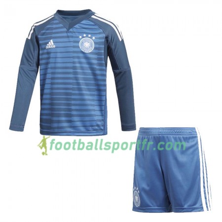 Tenue Allemagne Gardien Enfant Domicile Coupe du monde 2018 Maillot de Foot ML