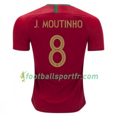 Tenue Portugal Joao Moutinho 8 Domicile Coupe du monde 2018 Maillot de Foot