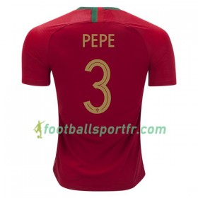 Tenue Portugal Pepe 3 Domicile Coupe du monde 2018 Maillot de Foot